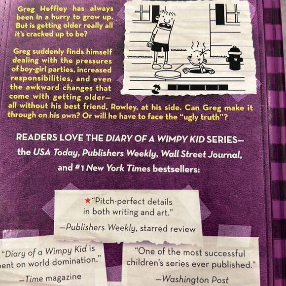 Diary of Wimpy kid & awesome kid hardback excellent condition! 3 books! - Picture 7 of 12